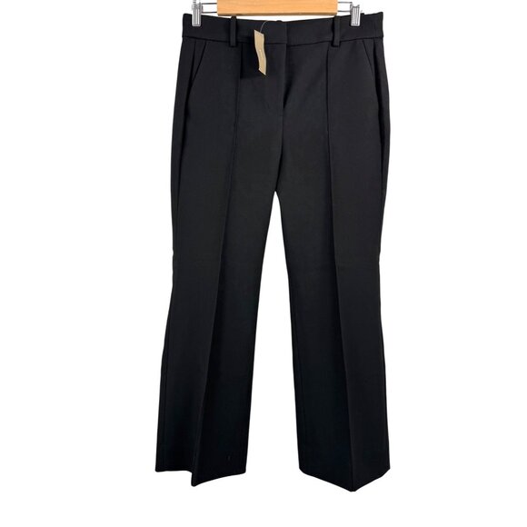 J.Crew Kate straight-leg pant in four-season stretch black...